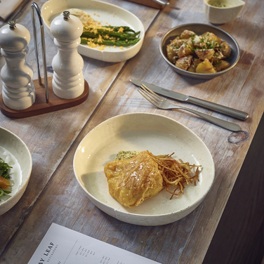 Салатник 1100 мл, 23 см, Kozo Porcelain Shiro, GenWare