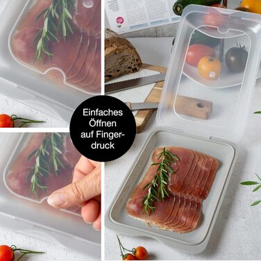 Набір з 4 контейнерів для нарізок Moritz & Moritz