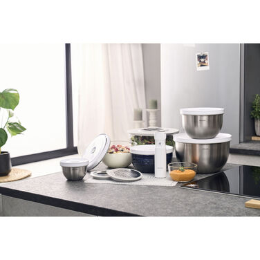 Миска з вакуумною кришкою 12 см, нержавіюча сталь Fresh & Save Zwilling