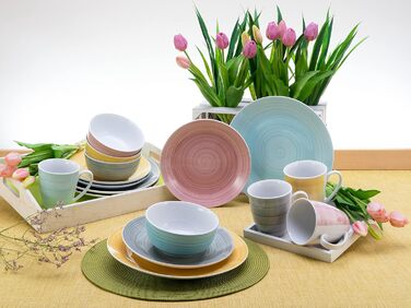 Набір посуду на 4 персони, 16 предметів, Pastello Creatable