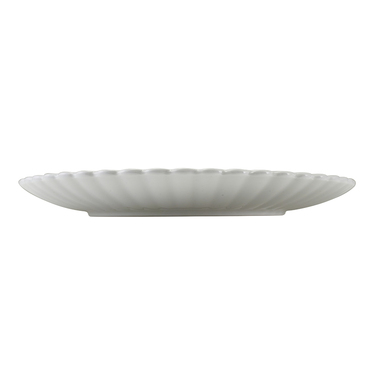 Блюдо 30 см, Incise Porcelain Scalloped, GenWare