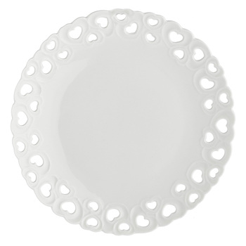 Тарілка обідня La Porcellana Bianca VALENTINO, порцеляна, діам. 20 см