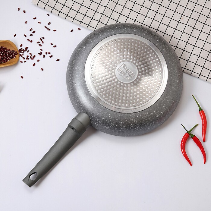 Сковорода для жарки Fissman GREY STONE 26x4,8 см (4970)