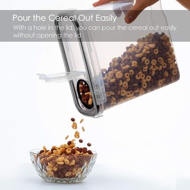 Набір ємностей для зберігання 4 шт 4 л Vtopmart