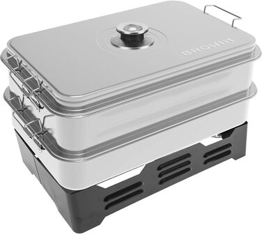 Коптильня настільна  з регулюванням ємності Browin