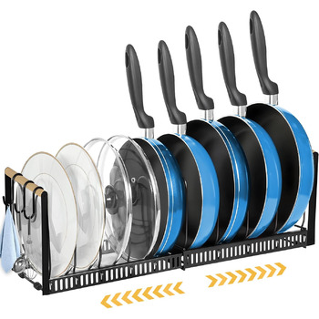 Підставки для посуду з 10 регульованими роздільниками RDDAIPE