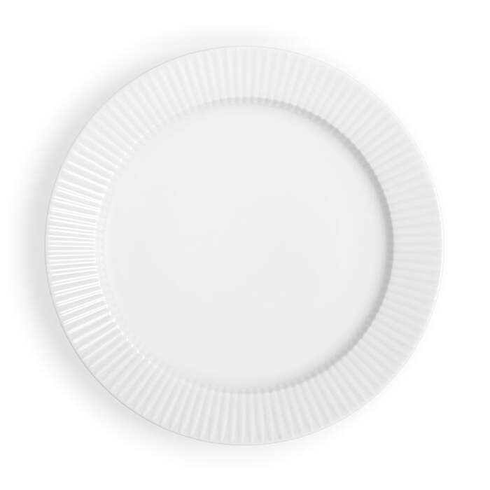 Тарілка Ø 28 см біла Legio Nova Eva Solo