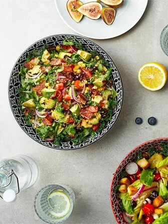 Набір з 2 салатниць 2 л, різнокольоровий Vibrant Joy Dowan