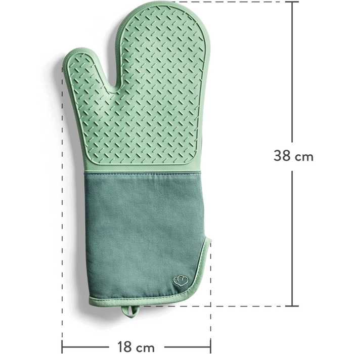 Набір прихваток для духовки 2 шт., м'ятний Springlane Kitchen