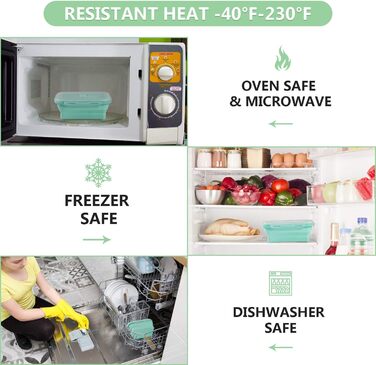 Складані контейнери для зберігання 3 шт Diealles Shine