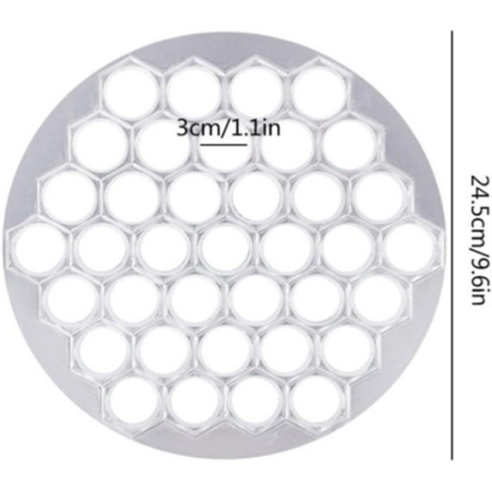 Форма для пельменів з нержавіючої сталі 25 x 25 x 2 см Vilgftyiet