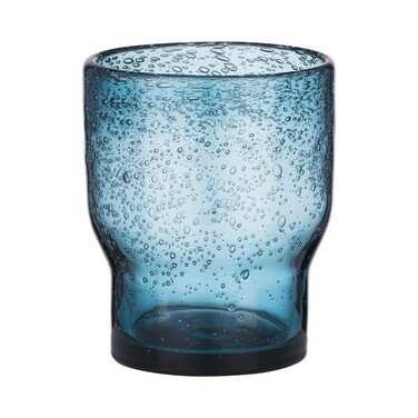 ARDESTO Набір склянок низьких Bubble 300мл, 2шт, скло, синій