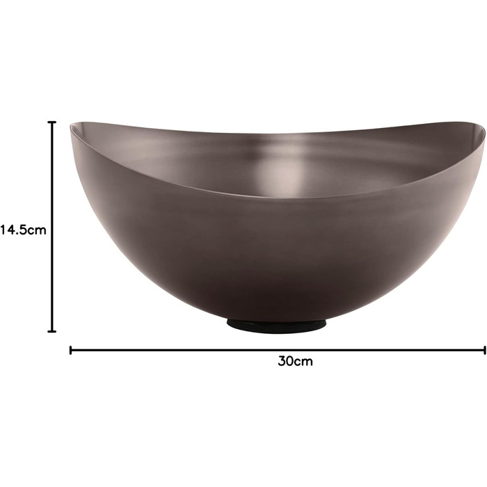 Блюдо глибоке 30 см обпалений метал Ondea Blomus