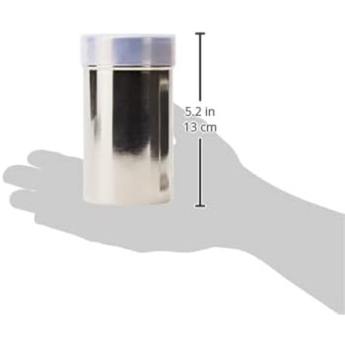 Шейкер з кришкою 7x13 см, грубий Fackelmann