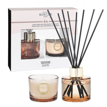 Дифузор Maison Berger Paris та аромасвічка з ароматом SENSO, 250 мл