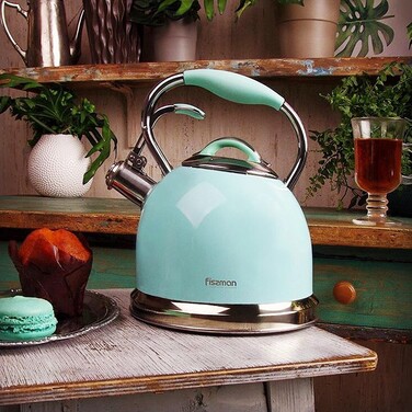 Чайник для плити Fissman зі свистком FELICITY 2,6 л (5958)