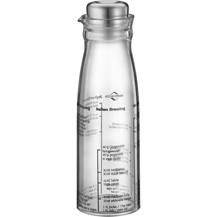 Шейкер для салатної заправки 250 мл, Kchenprofi