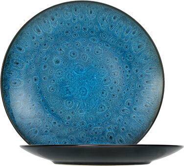 Набор посуды из 16 предметов синий Creatable