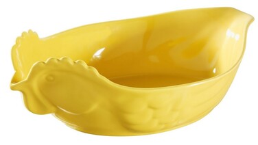 Блюдо для птицы Revol, желтое, 2 л, 34 х 22 х 7 см