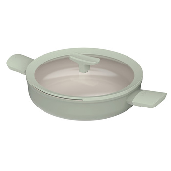 Сотейник с антипригарным покрытием BergHOFF LEO BALANCE SAGE с двумя ручками, диам. 26 см, 2,9 л