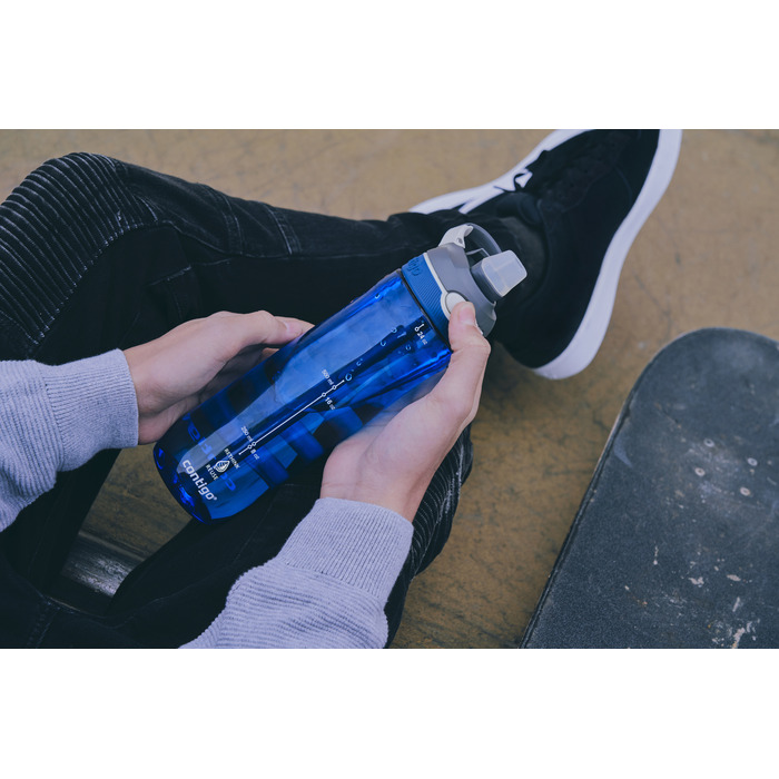 Бутылка для воды спортивная 720 мл, синий 2191379 Ashland Contigo