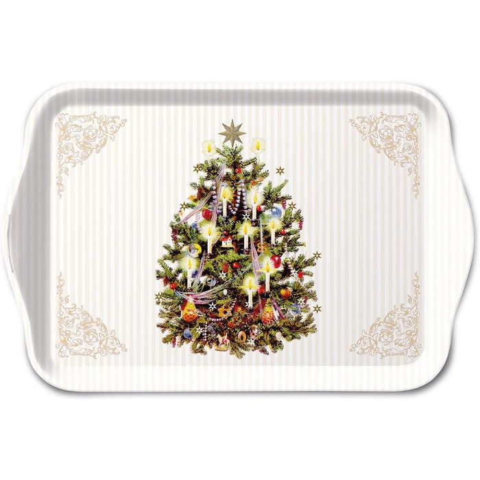 Поднос 13 x 21 см Рождественская елка Ambiente