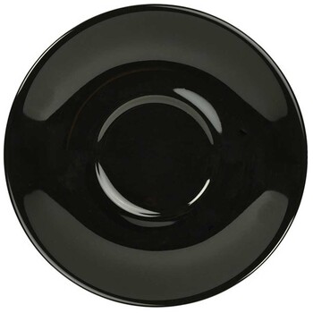 Блюдце 13,5 см, черное, Color Tea, GenWare