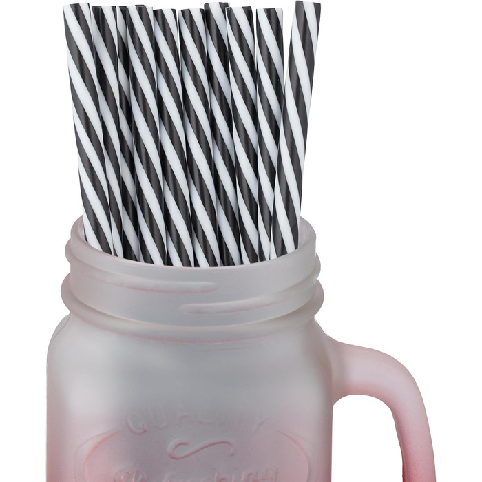 Стаканы для напитков с крышкой и трубочкой 400 мл Relaxdays
