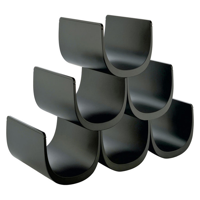 Підставка модульна для винних пляшок 34,5х30х15,5 см чорна Noe Alessi