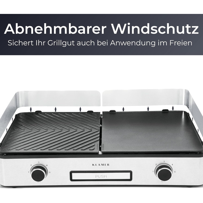 Электрический гриль 2400 Вт Klamer