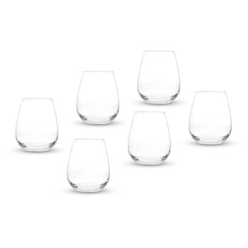 GIPFEL Набір келихів NUOVO 6шт., обєм 400мл. Матеріал: кришталеве скло 2109 GIPFEL