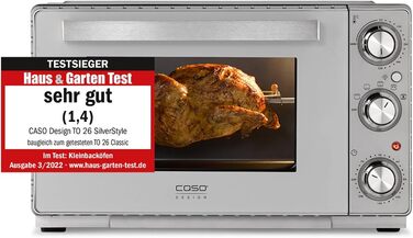 Духовка 26 л SilverStyle Caso