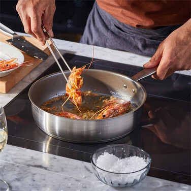 Сотейник Fiskars All Steel 26 см матовий (1064746)