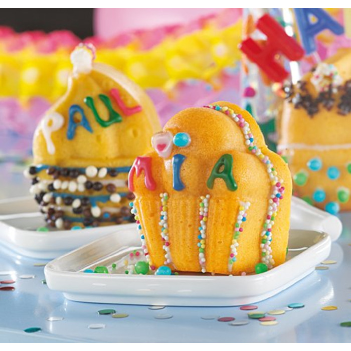 Форма для випічки капкейков силіконова Flexxibel Dr. Oetker