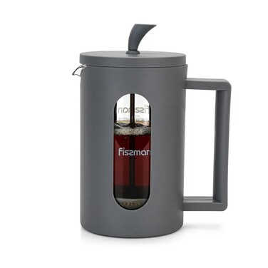 Заварювальний чайник з поршнем Fissman MAROCCHINO 800 мл скляна колба (9087)