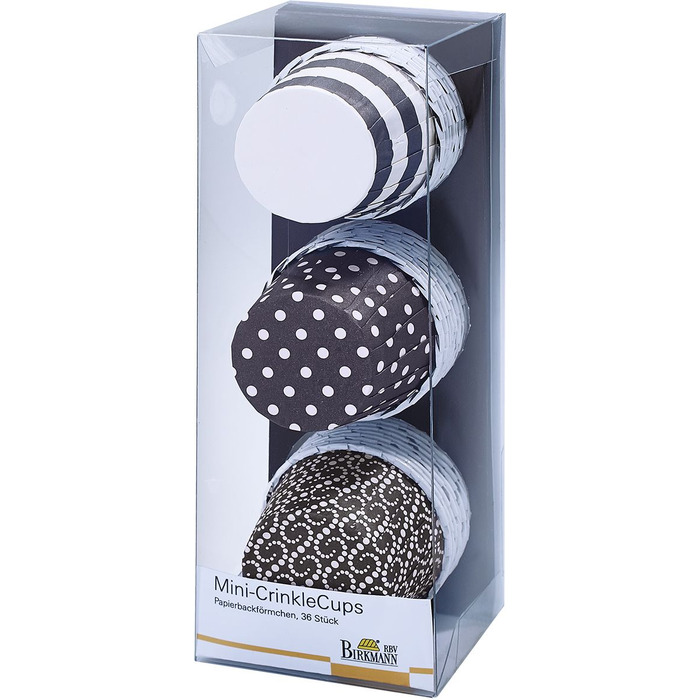 Набір форм для випічки маленький, 36 шт, 5 см, Schoko RBV Birkmann