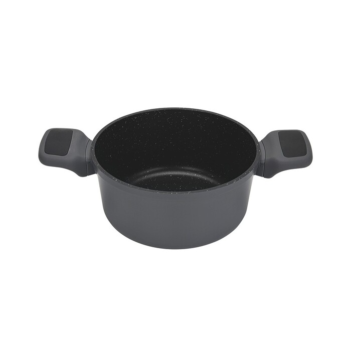 Кастрюля со стеклянной крышкой 20 см 2,7л TITANIUM PRO Fissman