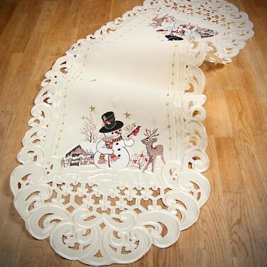 Різдвяна скатертина 38 x 108 см, овальна HanaQi