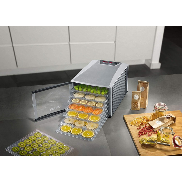 Дегідратор на 8 полиць, 630 Вт DA 508 Graef
