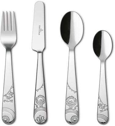 Дитячі столові прибори 4 предмети, нержавіюча сталь Boho Kids Villeroy & Boch