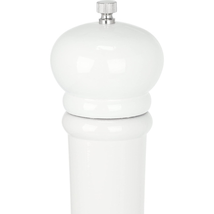 Дерев'яний млин для перцю та солі 51,5 см білий Relaxdays