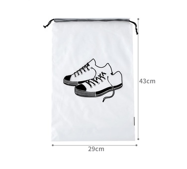 Сумка для обуви 29 х 43 см, прозрачная, водонепроницаемая Vialex