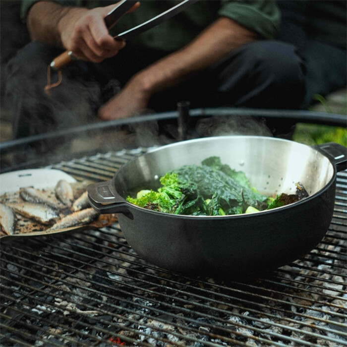 Корзина-пароварка для гриля Fiskars Norden Grill 30 см (1066431)