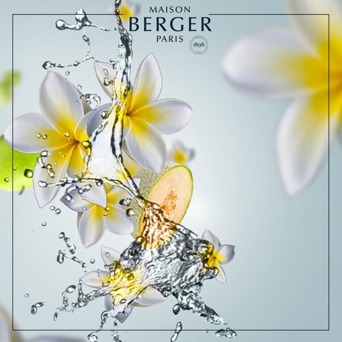 Дифузор Maison Berger Paris AROMA HAPPY, 180 мл + Наповнювач з ароматом AROMA HAPPY, 180 мл