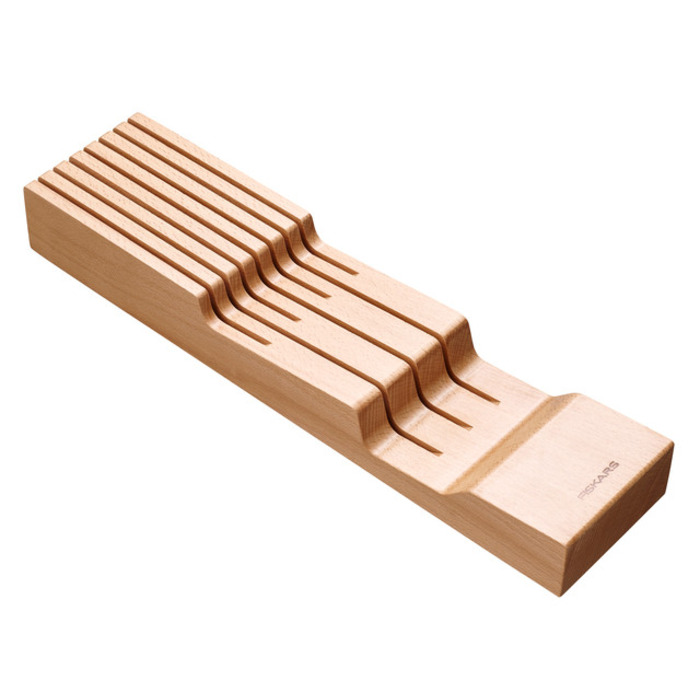 Підставка дерев'яна для зберігання ножів Fiskars All Steel (1062890)