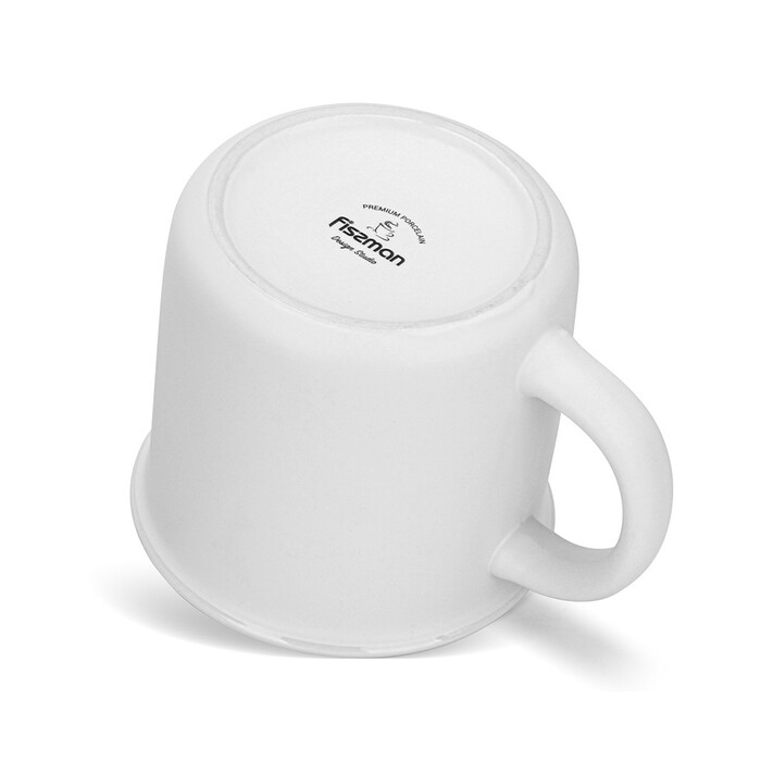 Набор из 2-х кружек Fissman 380 мл LOVE YOU фарфор (3714)