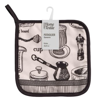 Прихватка Ardesto Kitchen 20х20см, 90% поліестер, 10% бавовна