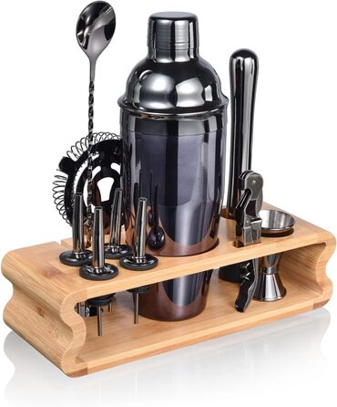 Набор шейкеров для коктейлей, 750 мл, 12 предметов Esmula