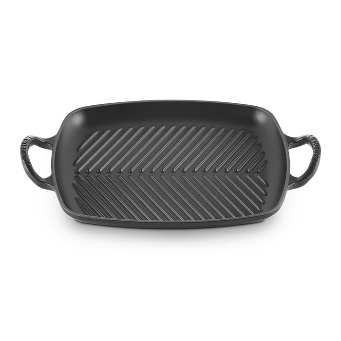 Сковорода гриль 30 см, чорна Le Creuset