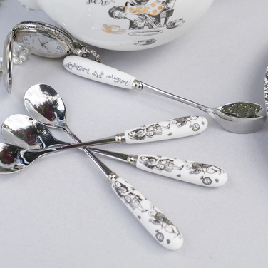 Набір чайних ложок CreativeTops Alice in Wonderland, 4 шт.